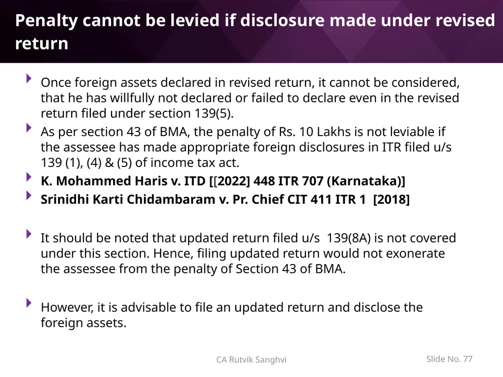 LRS remittances and Foreign investment by Resident - slide 77 of 130