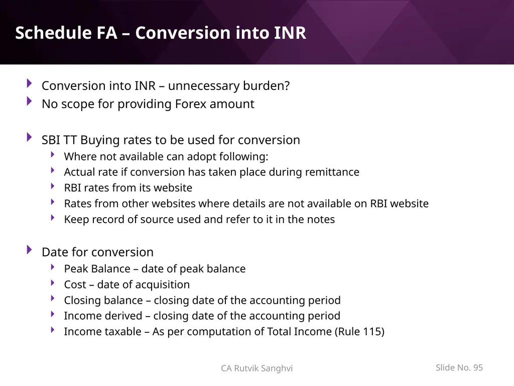 LRS remittances and Foreign investment by Resident - slide 95 of 130