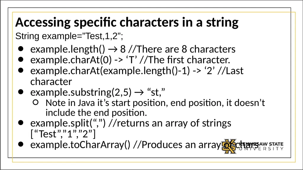 Module 1 Part 3: Using complex data types in Java - slide 6 of 39