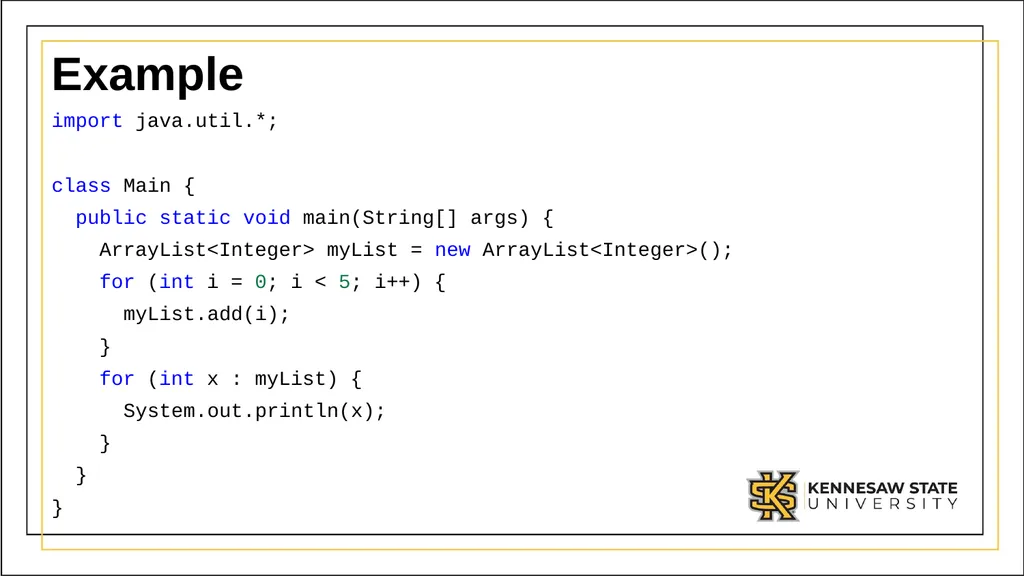 Module 1 Part 3: Using complex data types in Java - slide 12 of 39
