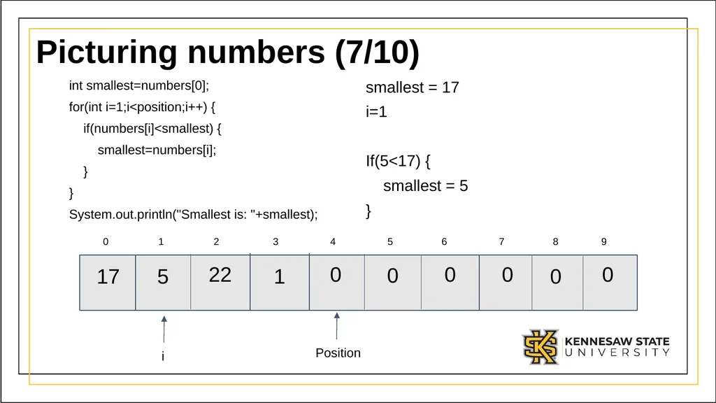 Module 1 Part 3: Using complex data types in Java - slide 25 of 39