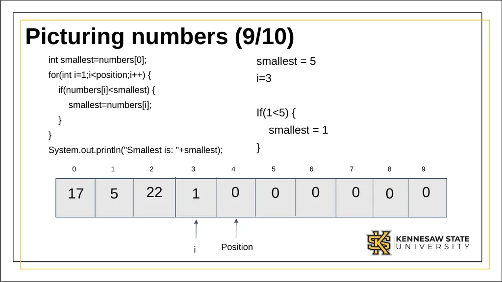 Module 1 Part 3: Using complex data types in Java - slide 27 of 39