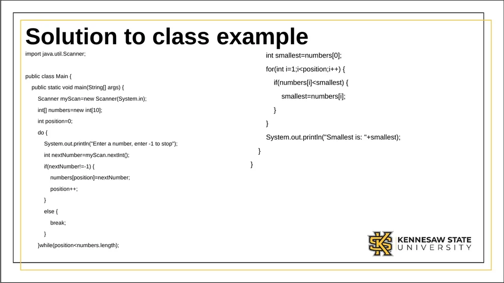 Module 1 Part 3: Using complex data types in Java - slide 17 of 39