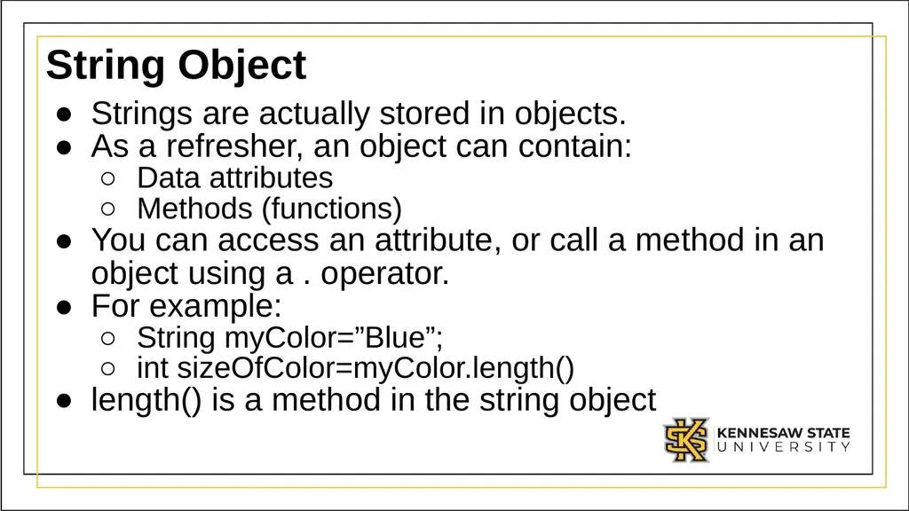 Module 1 Part 3: Using complex data types in Java - slide 4 of 39