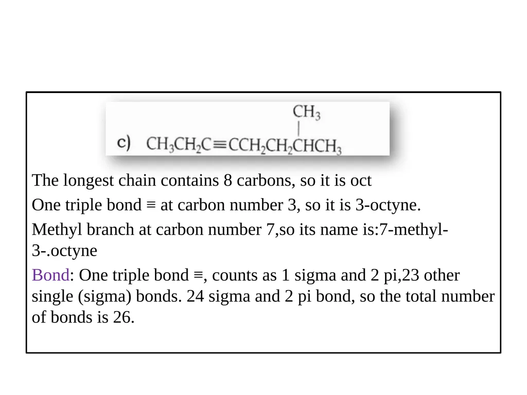 For each single bond count one sigma bond, for - slide 5 of 9