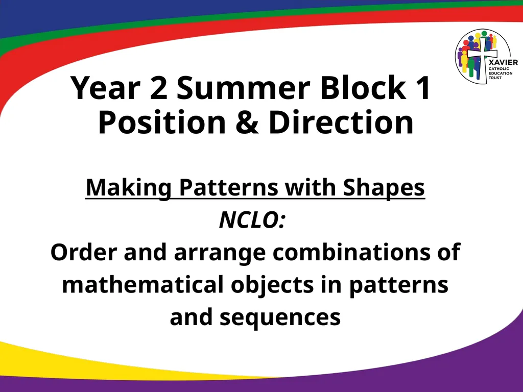 Year 2 Summer Block 1 Position & Direction - slide 25 of 33