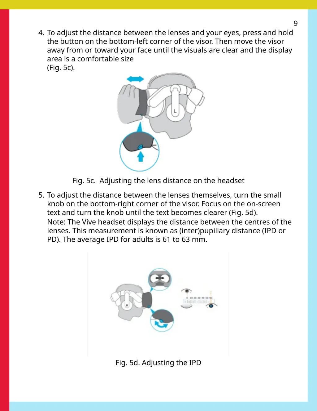 2 Before using the VR room 1. Become familiar with - slide 9 of 11