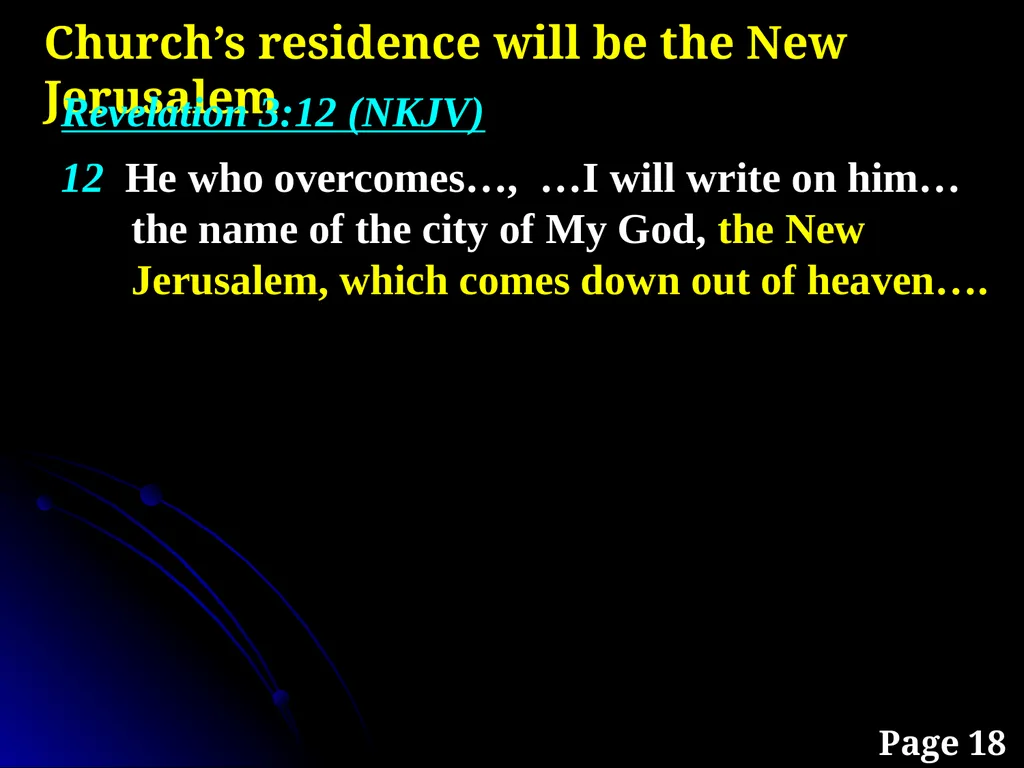 Sanctification “The KINGDOM Future” Page 15 The - slide 40 of 107