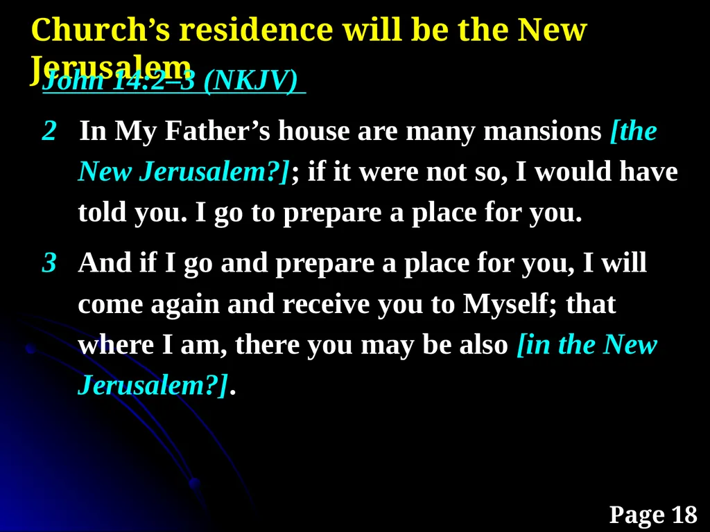 Sanctification “The KINGDOM Future” Page 15 The - slide 41 of 107