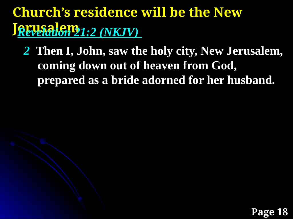 Sanctification “The KINGDOM Future” Page 15 The - slide 42 of 107
