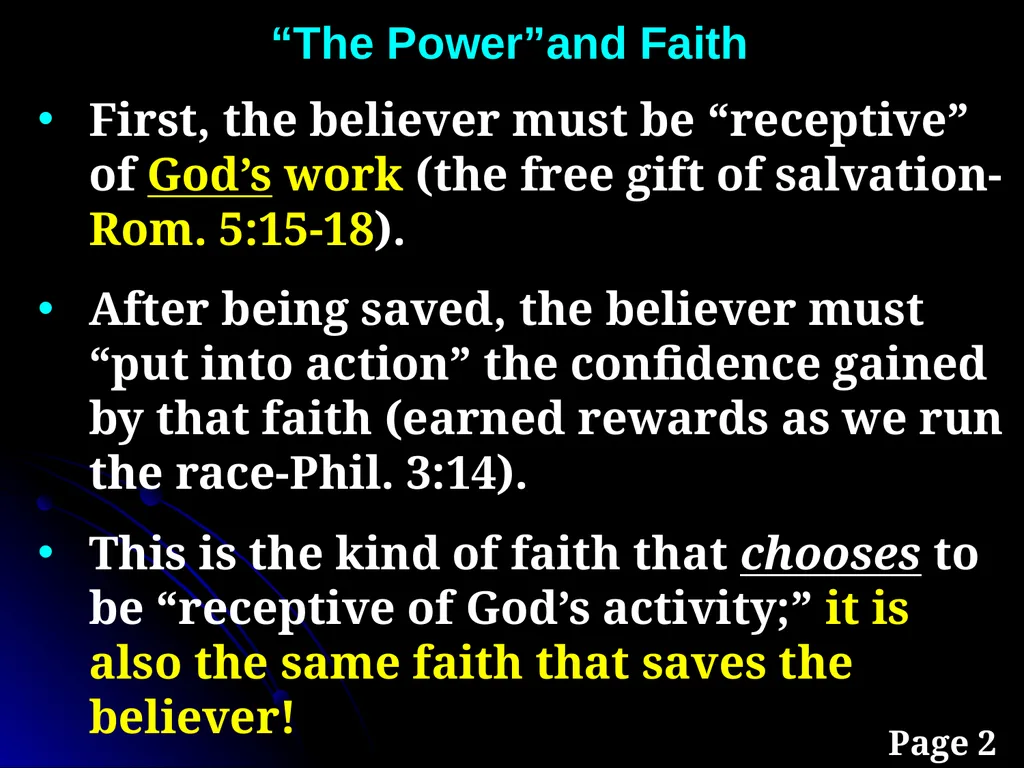 Sanctification “The KINGDOM Future” Page 15 The - slide 72 of 107