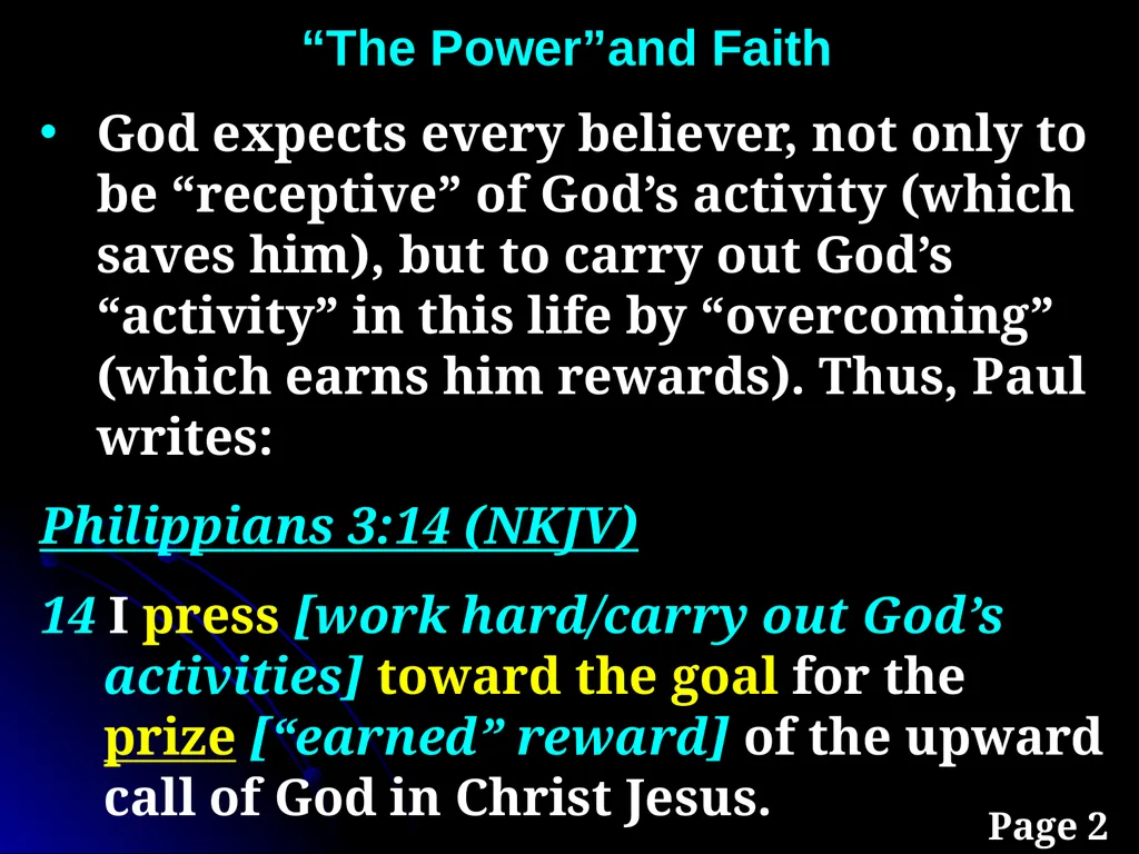 Sanctification “The KINGDOM Future” Page 15 The - slide 69 of 107