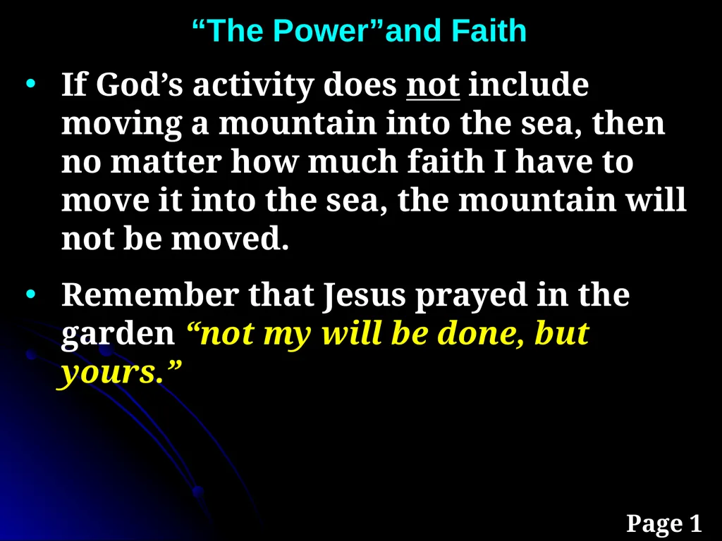 Sanctification “The KINGDOM Future” Page 15 The - slide 60 of 107