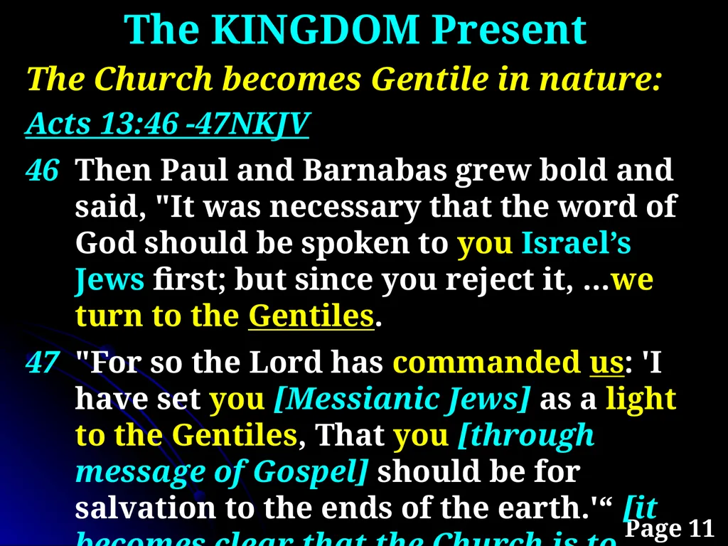 Sanctification “The KINGDOM Future” Page 15 The - slide 8 of 107