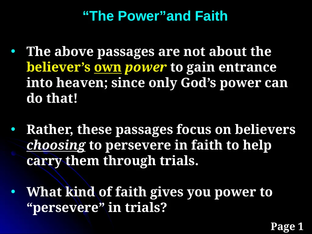 Sanctification “The KINGDOM Future” Page 15 The - slide 57 of 107