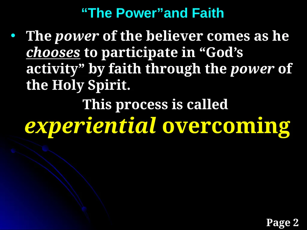 Sanctification “The KINGDOM Future” Page 15 The - slide 70 of 107