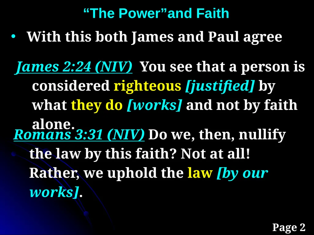 Sanctification “The KINGDOM Future” Page 15 The - slide 65 of 107
