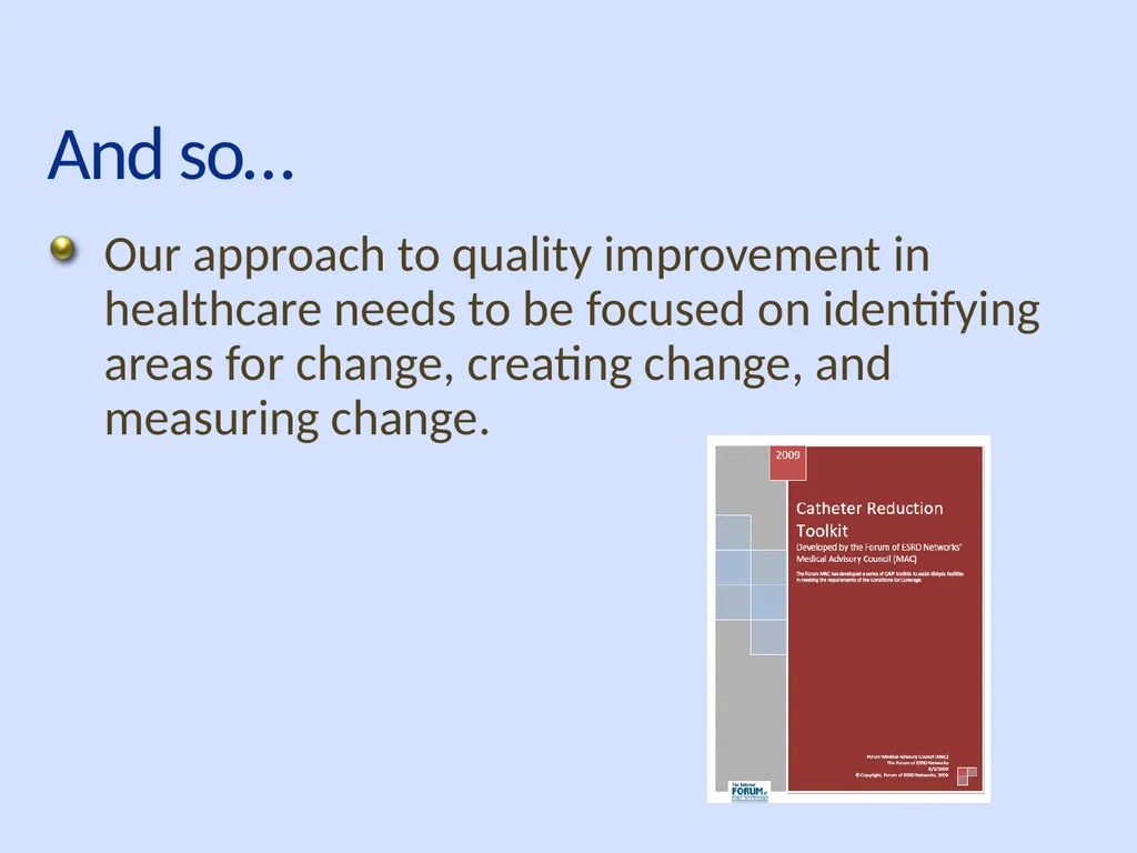 Using QAPI to Improve Care: Putting it to Work in - slide 19 of 49