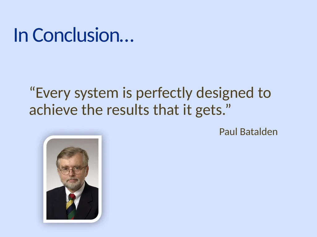 Using QAPI to Improve Care: Putting it to Work in - slide 46 of 49