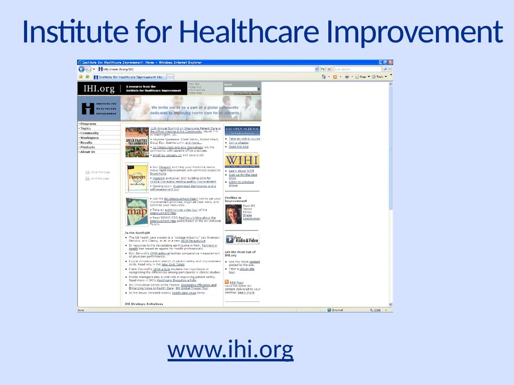 Using QAPI to Improve Care: Putting it to Work in - slide 45 of 49