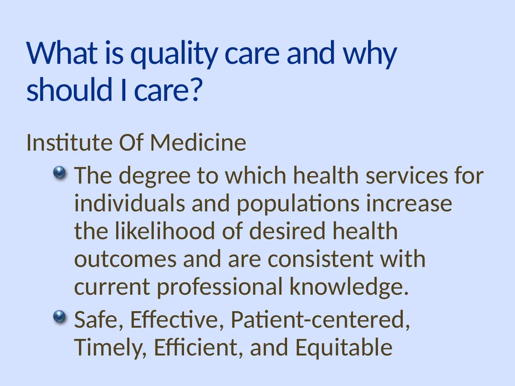 Using QAPI to Improve Care: Putting it to Work in - slide 2 of 49