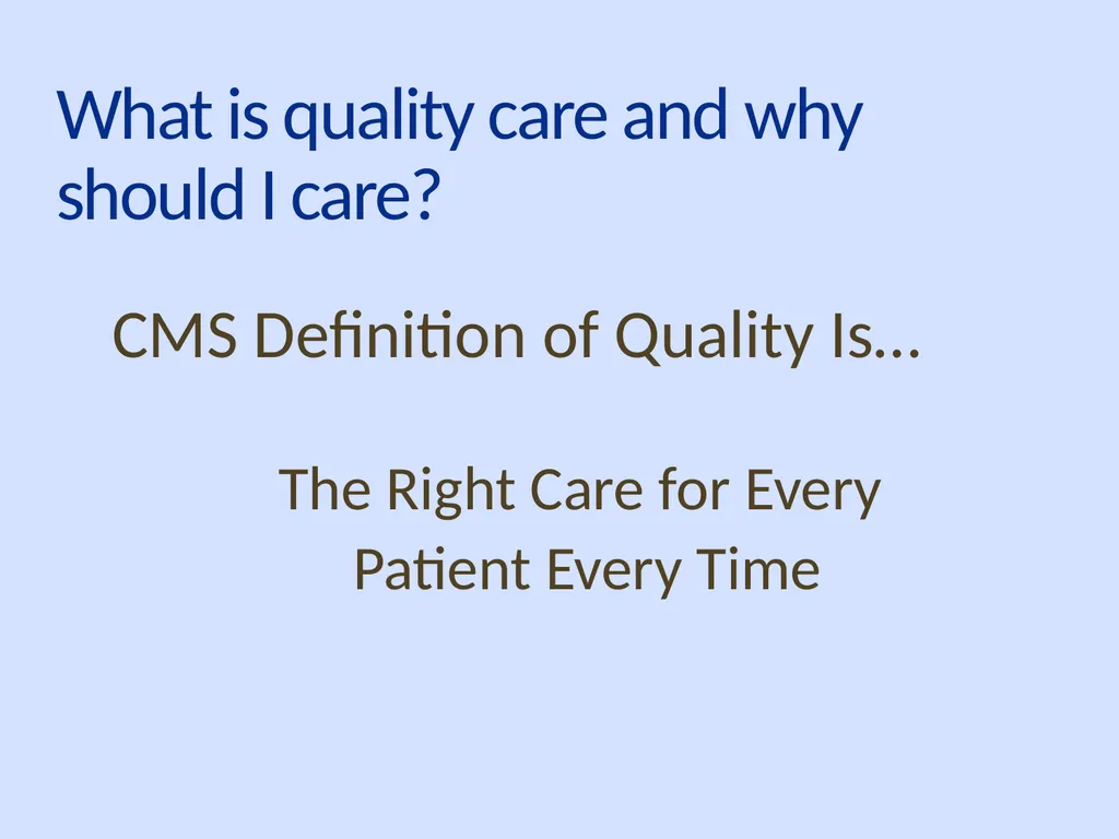 Using QAPI to Improve Care: Putting it to Work in - slide 3 of 49
