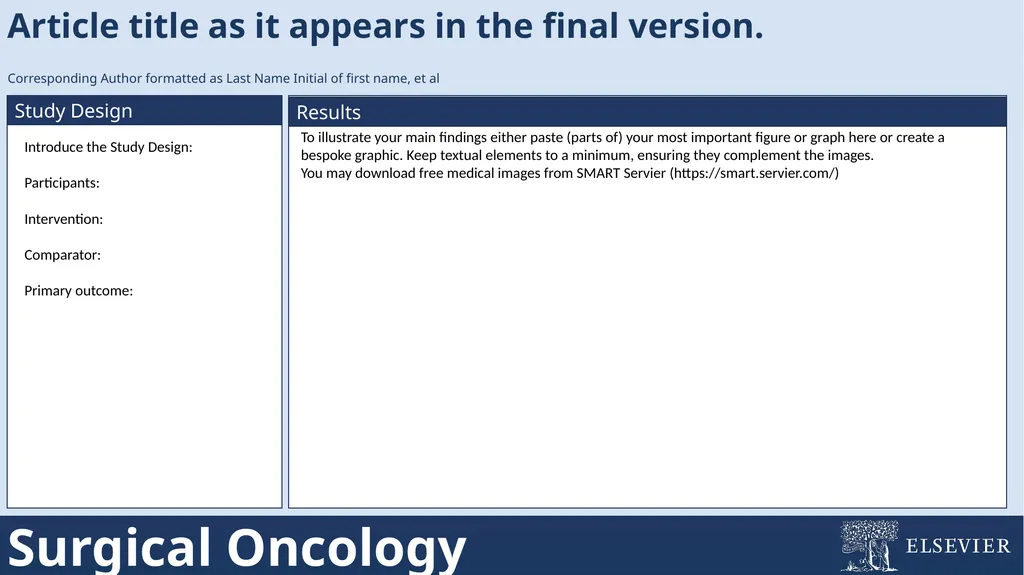 Article title as it appears in the final version. - slide 3 of 8