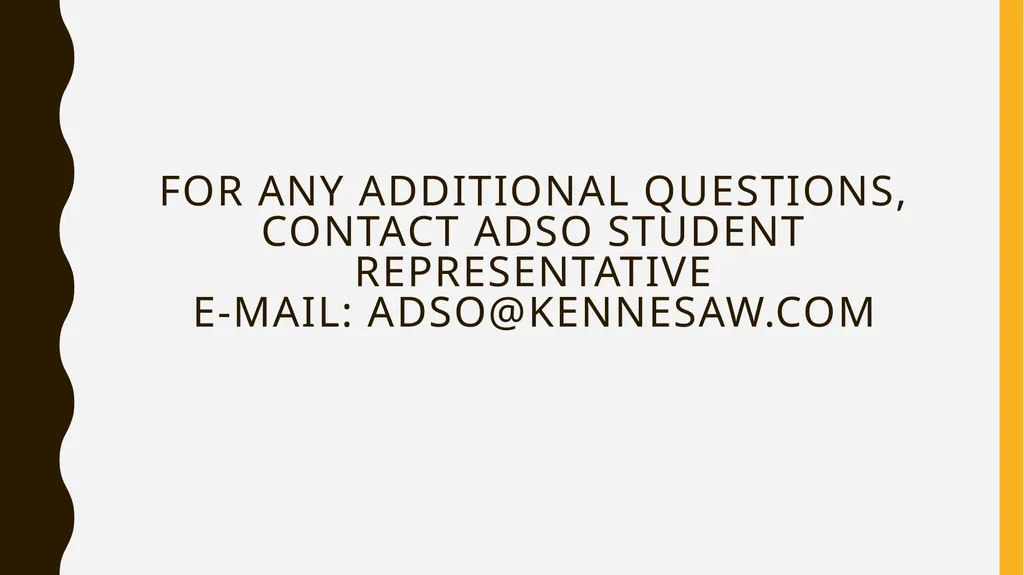 Analytics and Data Science Organization (ADSO) - slide 13 of 13