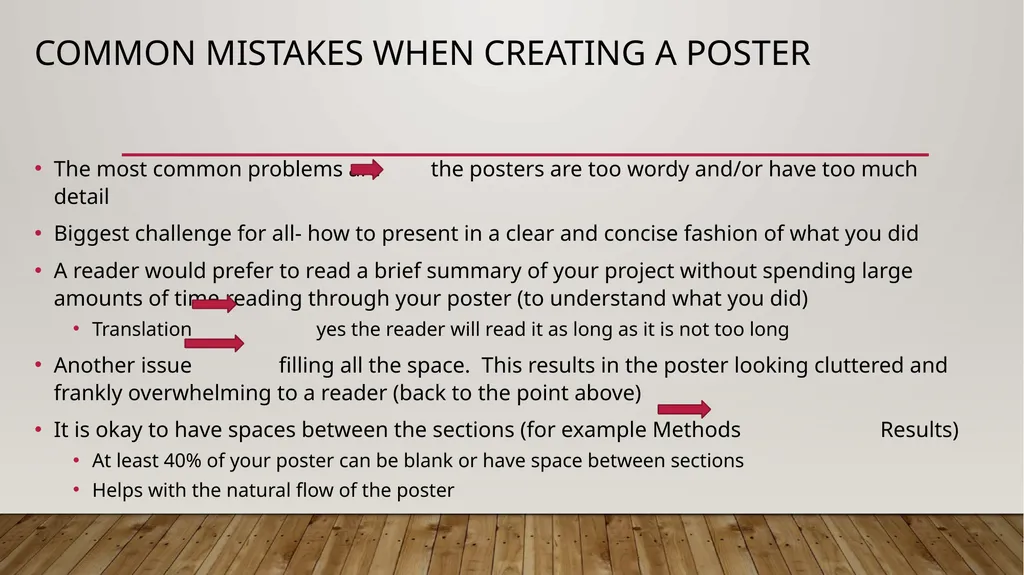 HOW TO MAKE A POSTER PRESENTATION- what to include - slide 3 of 10