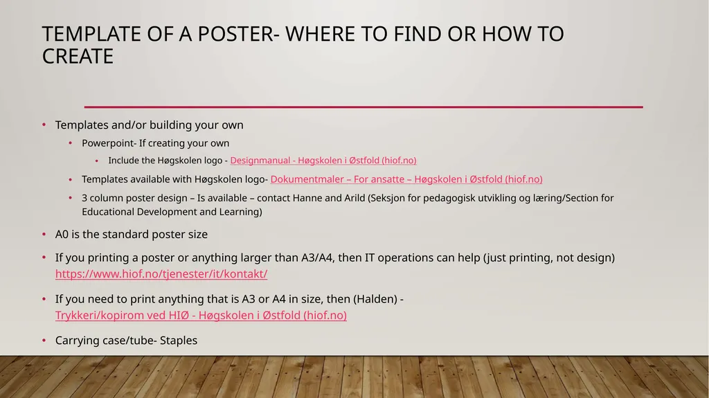 HOW TO MAKE A POSTER PRESENTATION- what to include - slide 9 of 10