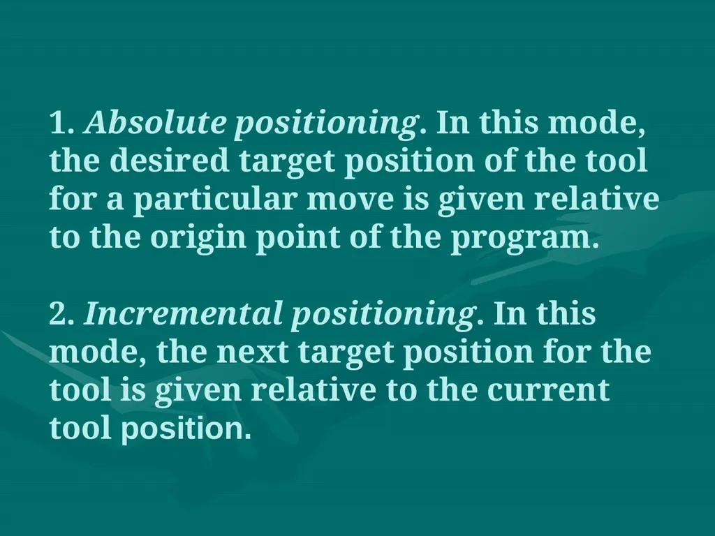 3.CNC PART PROGRAMMING Co:-Develop part program - slide 8 of 61