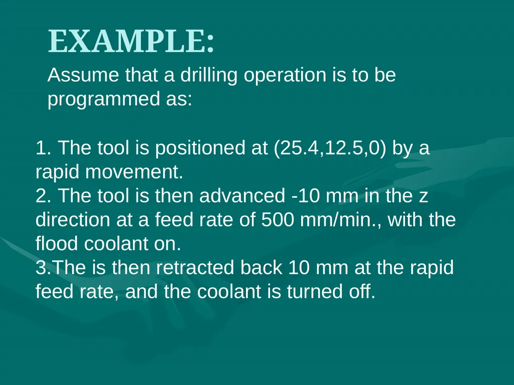 3.CNC PART PROGRAMMING Co:-Develop part program - slide 10 of 61