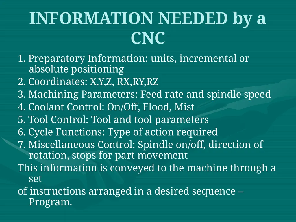 3.CNC PART PROGRAMMING Co:-Develop part program - slide 13 of 61