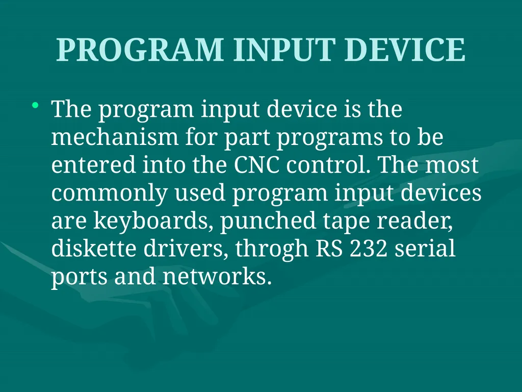 3.CNC PART PROGRAMMING Co:-Develop part program - slide 3 of 61