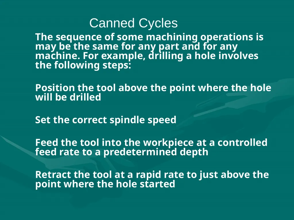 3.CNC PART PROGRAMMING Co:-Develop part program - slide 29 of 61