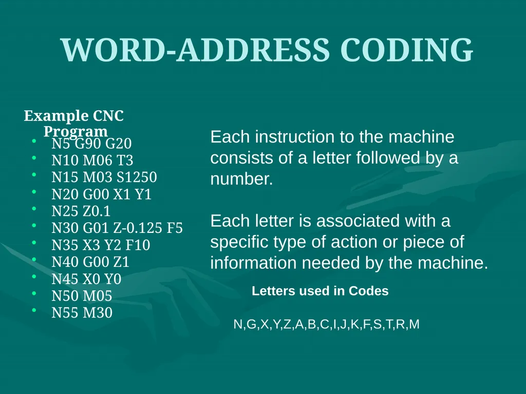 3.CNC PART PROGRAMMING Co:-Develop part program - slide 15 of 61