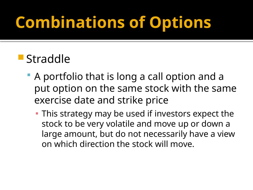 Financial Options Option Basics Financial Option A - slide 14 of 46
