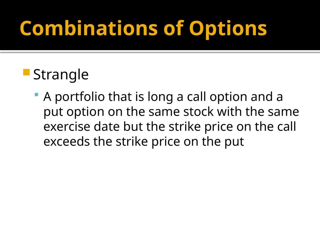 Financial Options Option Basics Financial Option A - slide 16 of 46
