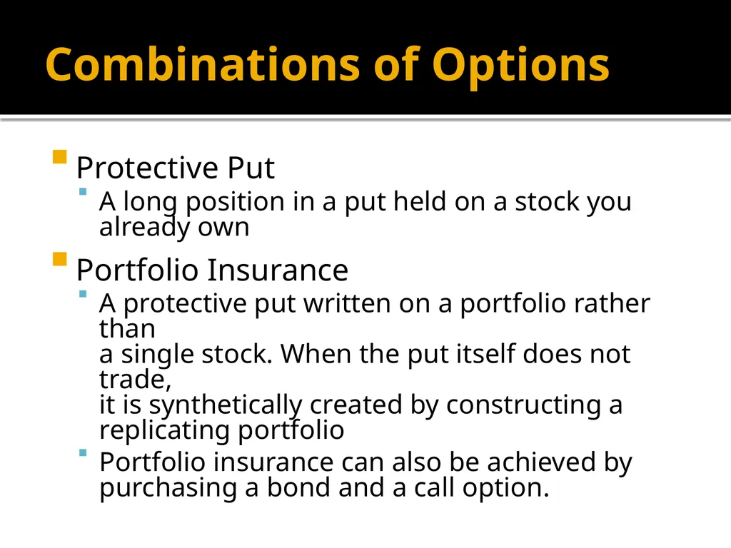 Financial Options Option Basics Financial Option A - slide 19 of 46