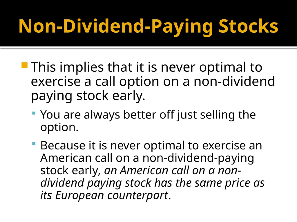 Financial Options Option Basics Financial Option A - slide 36 of 46