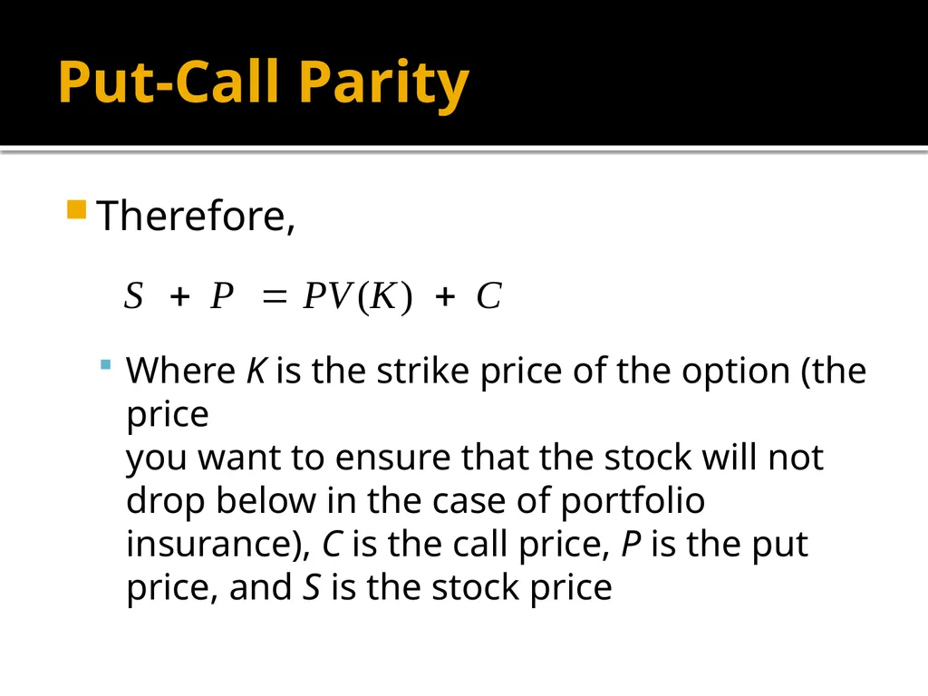 Financial Options Option Basics Financial Option A - slide 22 of 46