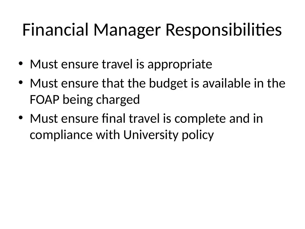 TRAINING YSU TRAVEL GUIDE UPDATES & CHANGES 2014 - slide 15 of 17