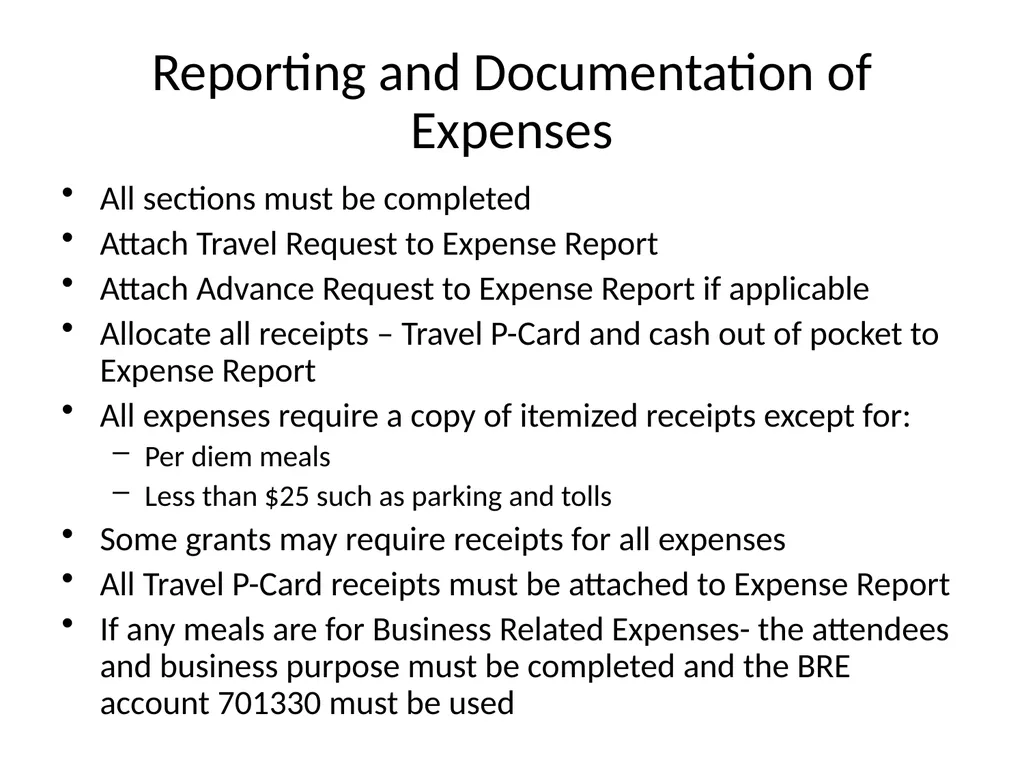 TRAINING YSU TRAVEL GUIDE UPDATES & CHANGES 2014 - slide 16 of 17
