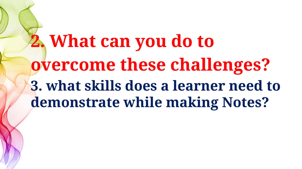 ENGLISH CORE XI &XII NOTE-MAKING what Note-making - slide 6 of 20