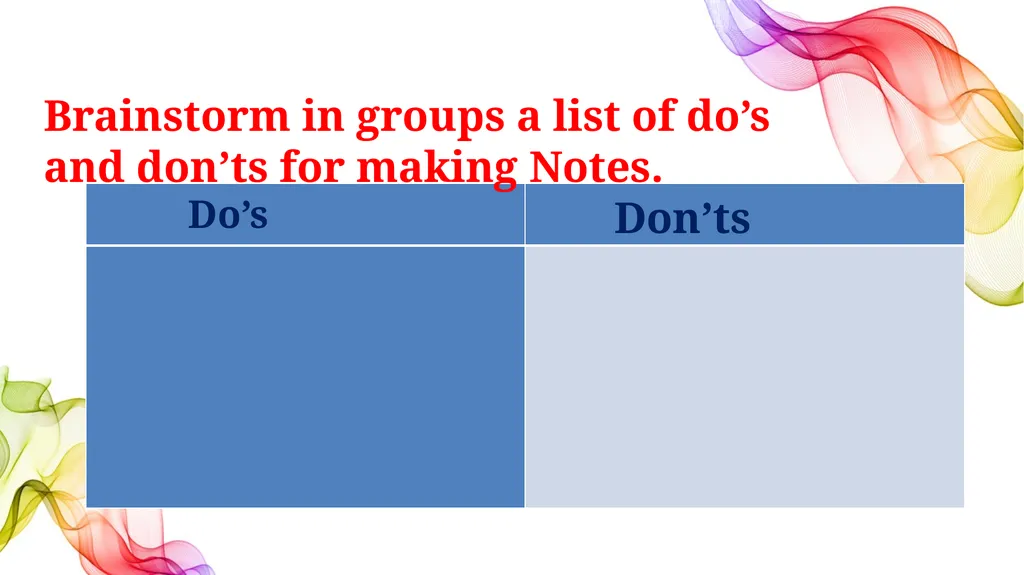 ENGLISH CORE XI &XII NOTE-MAKING what Note-making - slide 7 of 20