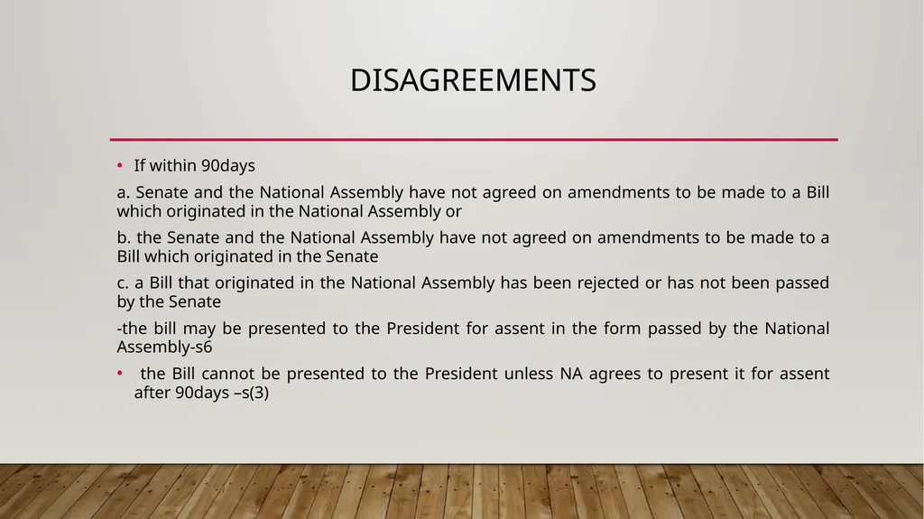 Law making process by advocate regina Mabwe Arms - slide 10 of 13