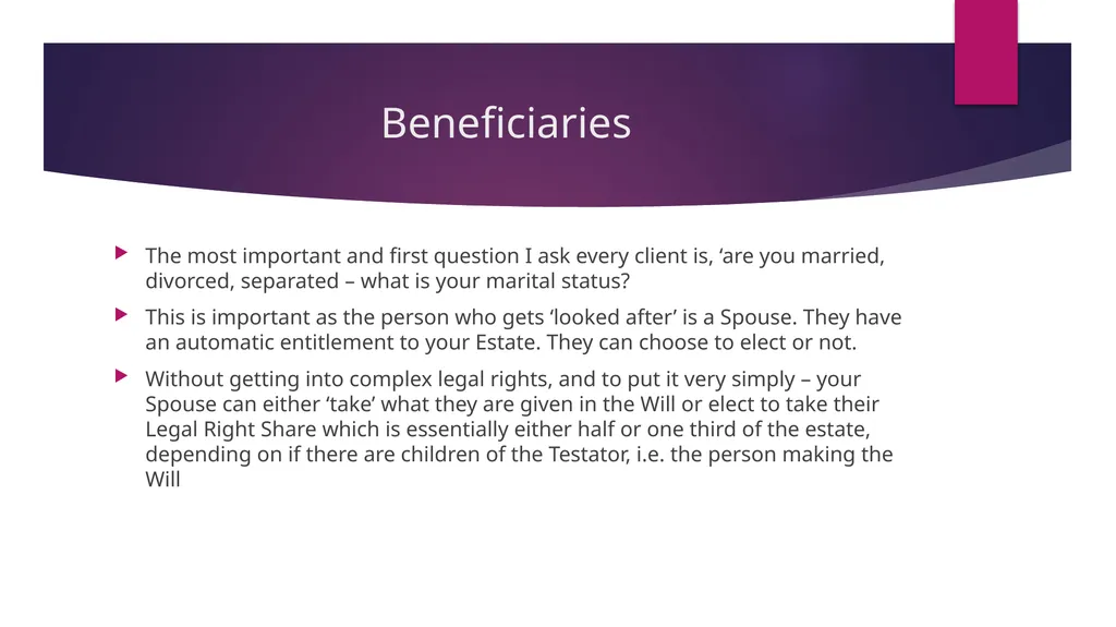 Introduction to Will Making Lucy O’Leary BCL LLM - slide 3 of 18