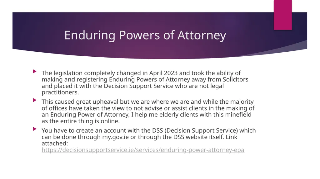 Introduction to Will Making Lucy O’Leary BCL LLM - slide 15 of 18