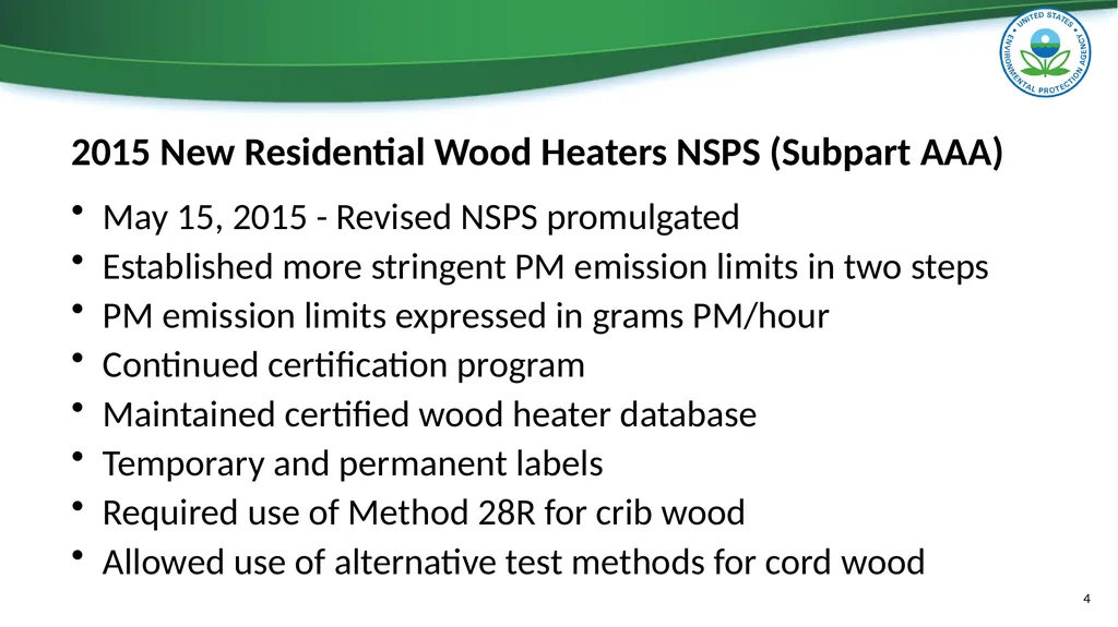 Residential Wood Smoke Training Workshop Denver, - slide 4 of 7