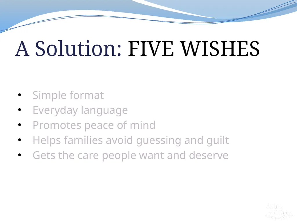 [organization name] A Presentation About Five - slide 5 of 18